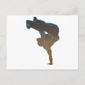 Breakdancer Postkarte (Vorderseite)