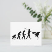 Breakdancer Postkarte (Stehend Vorderseite)