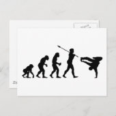 Breakdancer Postkarte (Vorne/Hinten)