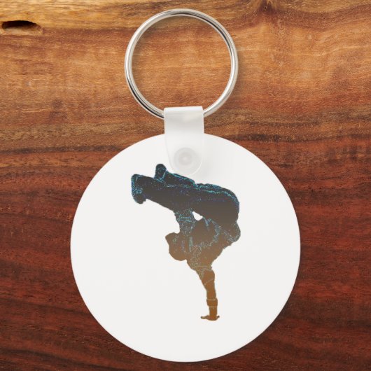 Breakdancer Schlüsselanhänger (Vorderseite)