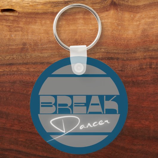 Breakdancer Schlüsselanhänger (Rückseite)