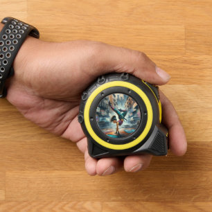 Breakdancer Women in Action New Yorker Silhouette Maßband