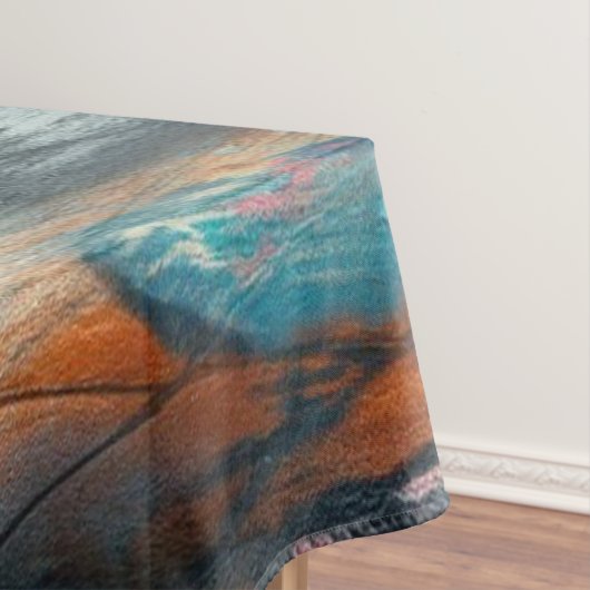 Breakdancer Women in Action New Yorker Silhouette Tischdecke (Beispiel)