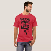 Breakdancer Zitat Junge T-Shirt (Vorne ganz)