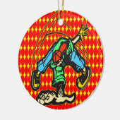 Breakdancing Art Keramikornament (Links)