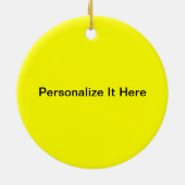 Breakdancing Art Keramikornament (Hinten)