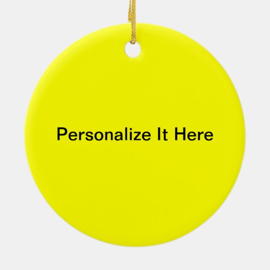 Breakdancing Art Keramikornament (Hinten)