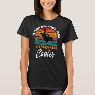 Breakdancing Breaker Kid Handstand Retro Vintage B T-Shirt