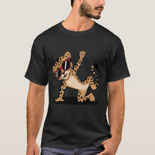 Breakdancing-Cartoon-Gepard mit Sonnenbrille Wild T-Shirt
