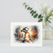 Breakdancing in the City,  Postkarte (Stehend Vorderseite)