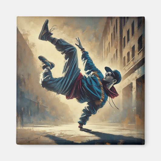 Breakdancing Magnet (Vorne)