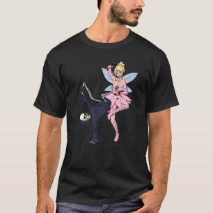 Breakdancing-Sensenmann-Skelett Gruseliger Zahnfee T-Shirt