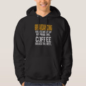 Breakdancing Solves My Problems Coffee Breakdance Hoodie (Vorderseite)