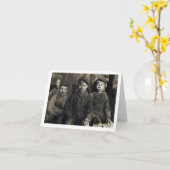 Breaker Boys in Pittston, PA 1911 Karte (Gelbe Blume)