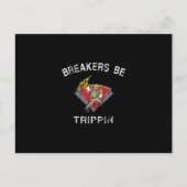 Breakers sind Trippin Electrician Hvac Spaß Postkarte (Vorderseite)