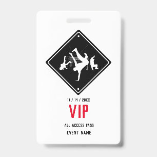 Breakers Spot VIP All Access Abzeichen Ausweis