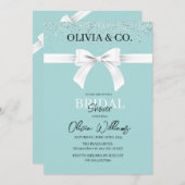 Breakfast at Tiffany's Bridal shower invitation (Vorne/Hinten)
