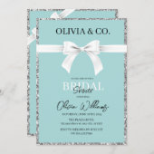 Breakfast at Tiffany's Bridal shower invitation (Vorne/Hinten)