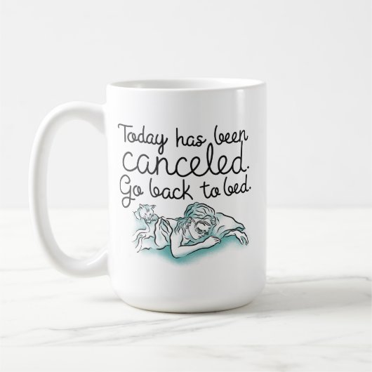 Breakfast at Tiffanys Go Back to Bed Kaffeetasse (Links)