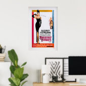 Breakfast At Tiffany's Movie Poster Restored (Heimbüro)