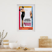 Breakfast At Tiffany's Movie Poster Restored (Küche)