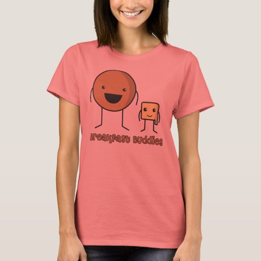 Breakfast Buddies Ringer T-Shirt (Vorderseite)