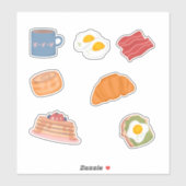 Breakfast Club Aufkleber Sheet - Kawaii Pastel Foo (Blatt)