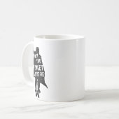 Breakfast Club Don't You Forget About Me Silhouett Kaffeetasse (Vorderseite Links)