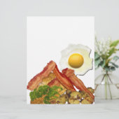 Breakfast Landscape Bacon Eggs (Stehend Vorderseite)