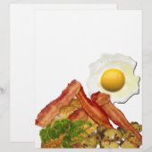 Breakfast Landscape Bacon Eggs (Vorne/Hinten)