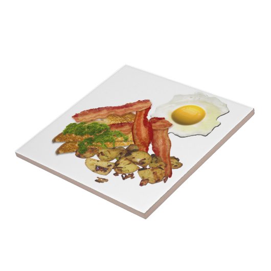 Breakfast Landscape Fliese (Seite)