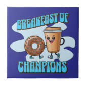 Breakfast of Champions Fliese (Vorderseite)