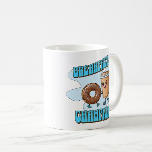 Breakfast of Champions Kaffeetasse (VorderseiteRechts)