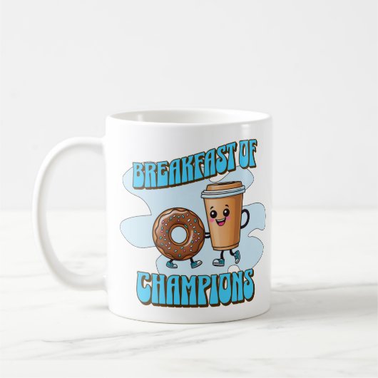 Breakfast of Champions Kaffeetasse (Links)