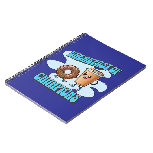 Breakfast of Champions Notizblock (Linke Seite)