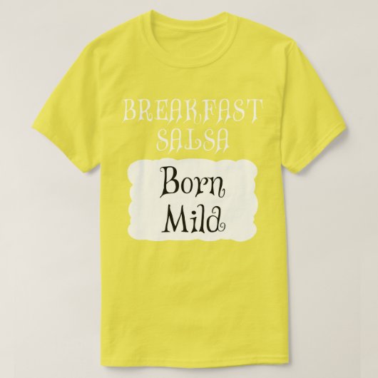 BREAKFAST SALSA halloween T-Shirt (Design vorne)