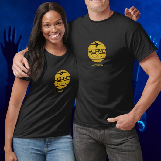 Breakfast schwarz gelb T-Shirt