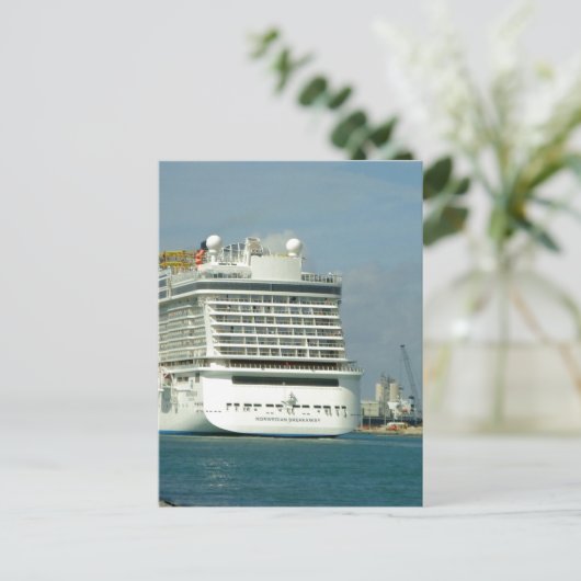 Breakfast Stern Postkarte (Stehend Vorderseite)