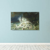 Breakfast von Granville Point im Kanal Leinwanddruck (Insitu (Holzboden))