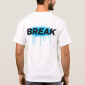 BREAKGLITCH Fracture the Frame T-Shirt (Rückseite)
