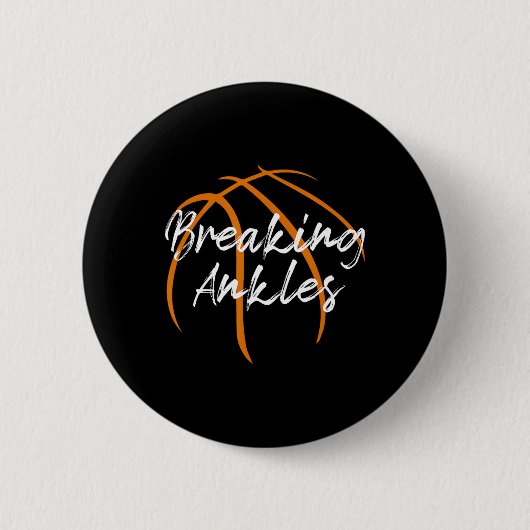 Breaking Ankles Bysketbyll Bysketbyll Mama Fun Bys Button (Vorderseite)
