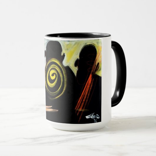 Breaking Barriers Jazzart Tasse (VorderseiteRechts)