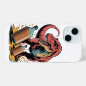 Breaking Big Bottles Case-Mate iPhone Hülle (Rückseite (Horizontal))