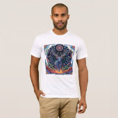 Breaking Chains | Indigene aztec Art | Peyote T-Shirt (Vorne ganz)
