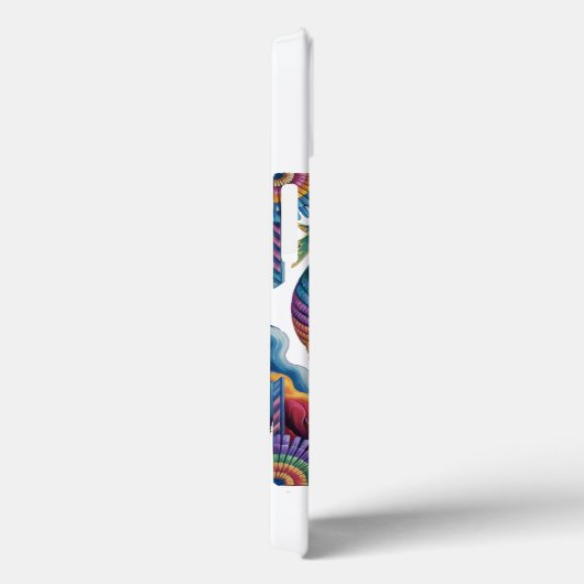 Breaking Chains | Indigene Kunst | Aztec Deer Case-Mate iPhone Hülle (Rückseite / Rechts)