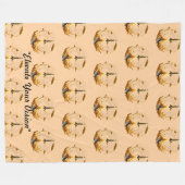 "Breaking Cosmic Barriers" Fleecedecke (Vorderseite (Horizontal))