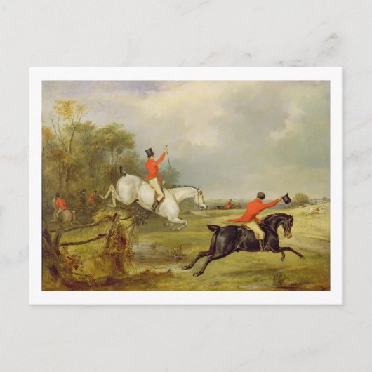 Breaking Cover, Bachelor's Hall (Öl auf Leinwand) Postkarte (Vorderseite)