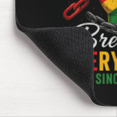 Breaking Every Chain Seit 1865 Frauen Männer Junet Mousepad (Ecke)