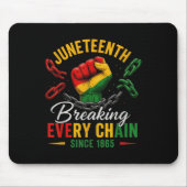 Breaking Every Chain Since 1865 Women Men Juneteen Mousepad (Vorne)