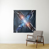 Breaking Free – Explosive Power Chain Wandteppich (Beispiel (Horizontal))